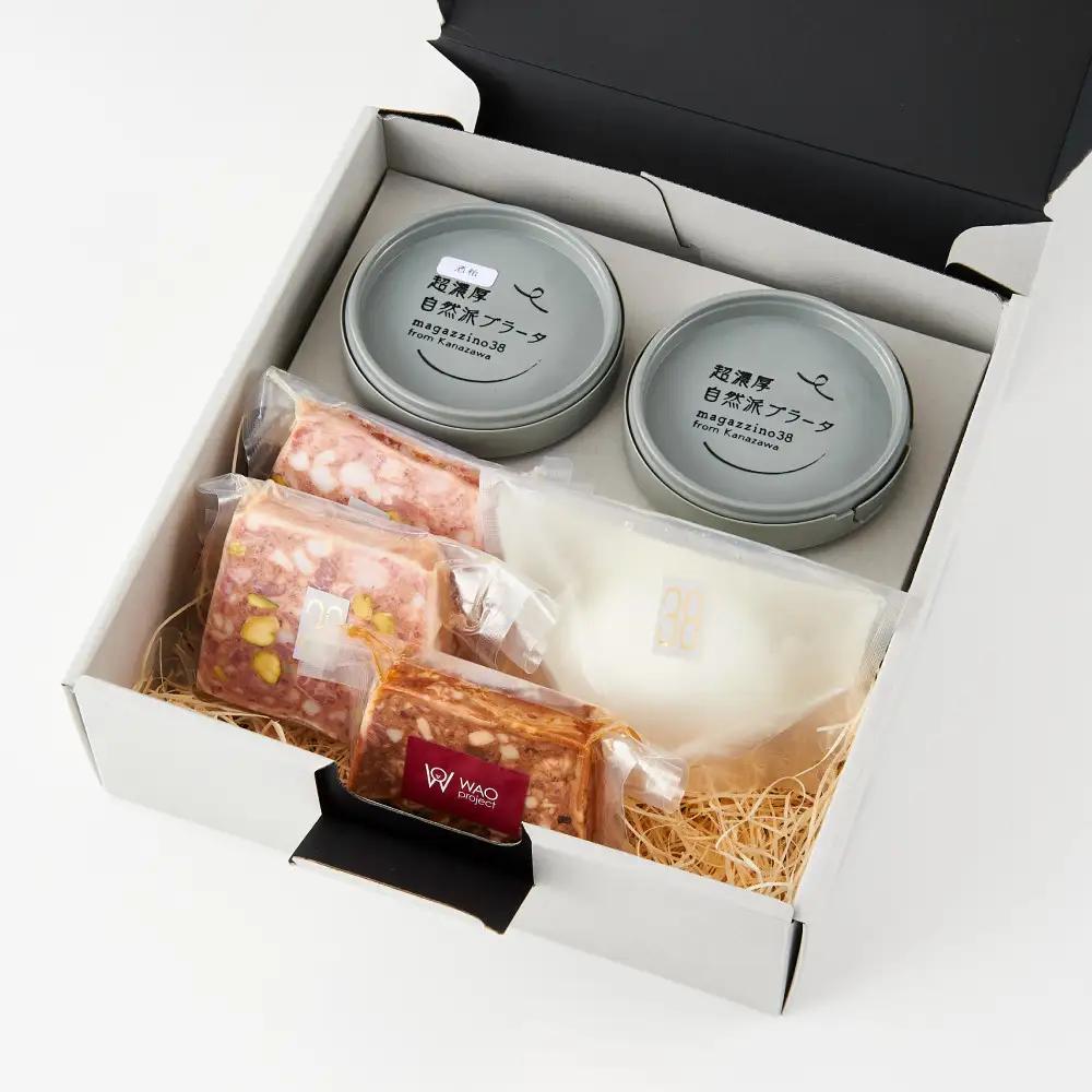 食の研究所 magazzinoのこだわり商品 詰め合わせ5品 冷凍 ブラータチーズ モッツァレラチーズ パテドカンパーニュ パテドジャパン 酒のあて