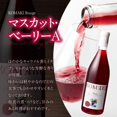 ふるさと納税 小牧市 小牧ワイナリ― 赤・ロゼワイン2本セット(小牧産ぶどう100%使用) [026A11] |  | 01