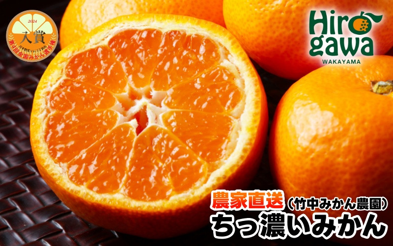 
            ちっ濃い 有田みかん 5kg （小玉 2S～3S） 10000円 ※11月上旬～12月下旬に順次発送予定 / みかん ちっちゃい 早生 柑橘 果物 フルーツ くだもの 果実  【tkn005-s-5】
          