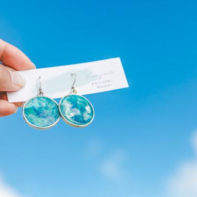 ふるさと納税 与那原町 地球ピアス「地球も人も笑顔に。海のゴミを宝物に」 |  | 02