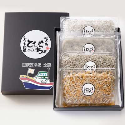 ふるさと納税 藤沢市 湘南江の島　しらす問屋とびっちょ　しらす (4種セット)