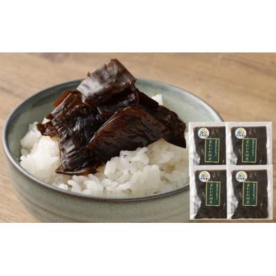 ふるさと納税 阪南市 【2026年5月30日より順次発送】大阪産「茎わかめ佃煮」90g×4袋