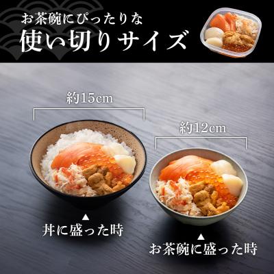 ふるさと納税 千歳市 海鮮丼 具 60g×8 丼ぶり 刺身 海鮮セット 【北海道】【札幌バルナバフーズ】 |  | 02