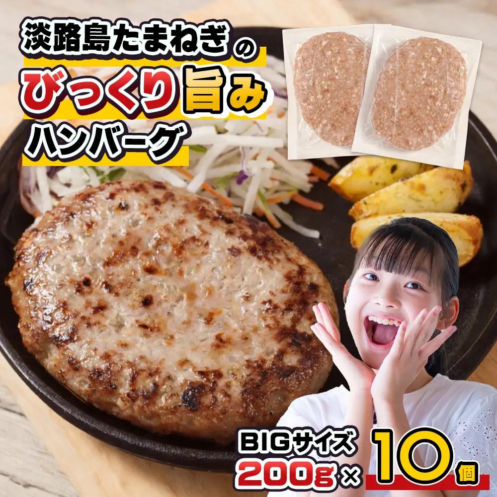 淡路島たまねぎのびっくり旨みハンバーグ 200g×10個　[ハンバーグ ハンバーグ ハンバーグ ハンバーグ ハンバーグ]