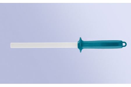 H7-116 セラミックシャープナー（平丸）ブルー ～包丁・はさみ用砥石 研ぎ棒 ステンレス・ハガネ対応 ブルー～