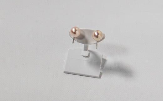 【ふるさと納税】 【天白真珠】 パール イヤリング （アコヤ真珠 8.0-8.5mm 1粒) [tenpaku28]