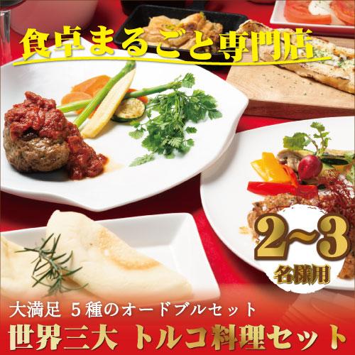 【ふるさと納税】本格トルコ料理 オードブル 2～3名セット ケバブチキンステーキ ハンバーグ ピザ 焼き菓子 肉料理 鶏肉 温めるだけ 惣菜 | 楽天ふるさと 納税 和歌山 白浜町 お取り寄せグルメ 食品 プレゼント ギフト オードブル セット パーティー お祝い 詰め合わせ