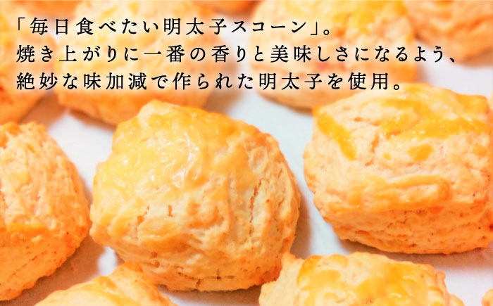 【全3回定期便】【 ご自宅用 】 定番 スコーン + 明太 チーズ スコーン 計 12個 セット 糸島市 / スコーン専門店キナフク [AFA024]