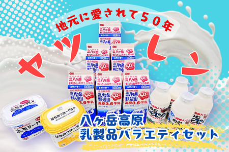 ヤツレン 八ヶ岳高原 乳製品バラエティセット［ME-101］