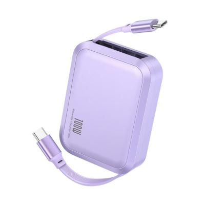 ふるさと納税 名古屋市 【パープル】★同色2個セット★【新登場&amp;PD 100W】5in1 充電ケーブル
