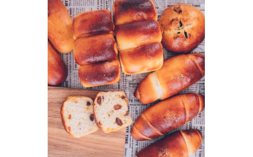 【定期便6回】　冷凍米粉パン 13個セット | 穴太商店 米粉パン ぱん 米粉 冷凍 冷凍パン 冷凍食品 詰合せ セット 8種 あのうしょうてん オススメ 千葉県 君津市 きみつ