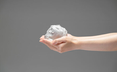 菊炭＆熟成酒粕配合 洗顔フォーム クスノキ 100g 洗顔 酒粕 美容 炭 石川県 珠洲市