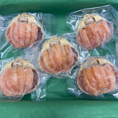 ふるさと納税 京丹後市 セイコガニ甲羅盛Sサイズ　5個セット