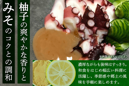 木頭柚子酢みそ パック 130g×3個【徳島県 那賀町 木頭 木頭柚子 木頭ゆず ゆず 柚子 ユズ 酢味噌 酢みそ すみそ ミソ ご飯 おにぎり ごはんのおとも お酒のお供 ご飯のおかず お酒のあて 