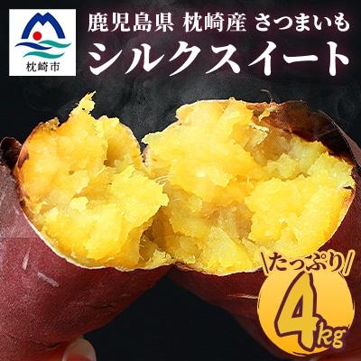 ふるさと納税 枕崎市 シルクスイート 〈4キロ〉サツマイモ さつまいも 人気品種 鹿児島県 A2-2