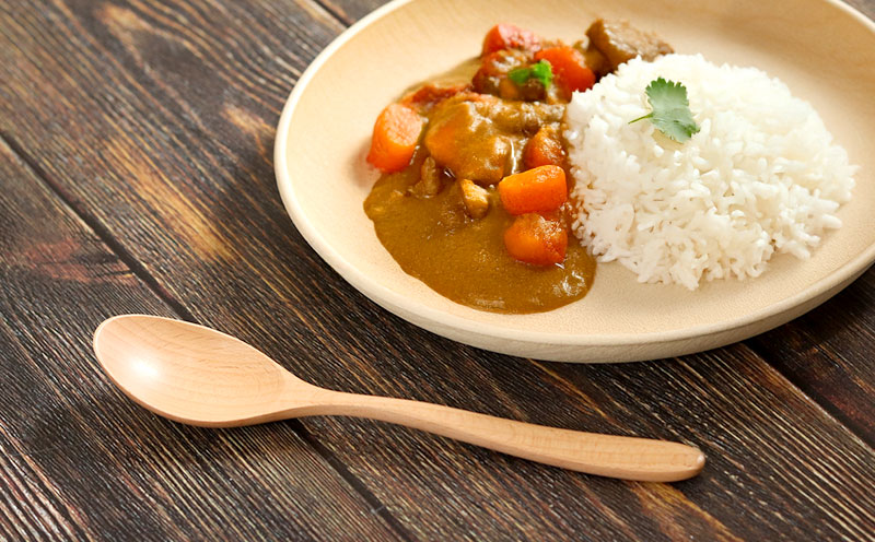 カレースプーン (ナチュラル) 1本 099H3569