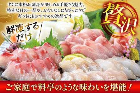 刺身 盛り合わせ 旬魚のお刺身 セット 約300g 6回 定期便 計 1.8kg