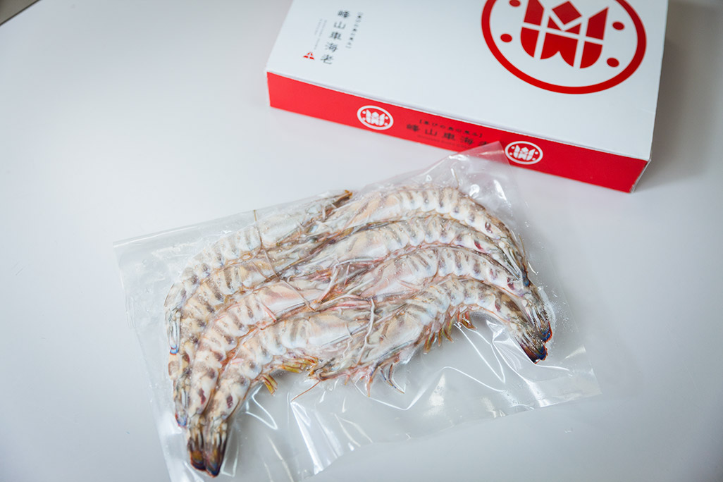 活き〆冷凍車海老　300g