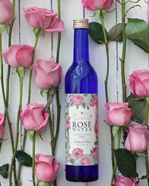 【ふるさと納税】【ローズの恵みで生活の質向上！】PREMIUM ROSE WATER（プレミアムローズウォーター）一口飲めば、高貴でありながらも自然で豊かなアロマでリラックスを促し、潤いに満ちた生活に導きます♡体臭口臭ケア・ストレスリリースにも！/ヴァレデローズ 高崎市