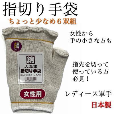 ふるさと納税 岡崎市 綿指切手袋女性用計24双組