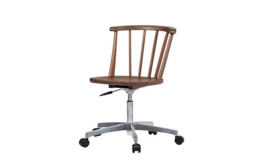 オフィスチェア 肘なし アバンティ 回転 JAV-WC1165W PNW /  椅子 1脚 いす イス 木製 ワークチェア オフィス デザインチェア 北欧 おしゃれ 木製椅子 木製チェア 食卓椅子 飛騨市