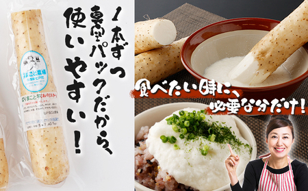 ねばりまこと芋（ネバリスター）1.5kg　（真空パック包装）【青森県 七戸町 送料無料 長芋 山芋 イチョウ芋 大和芋 粘り 小分け 個包装 便利 プレーン 無添加 とろろ 栄養 ご飯のお供】【024
