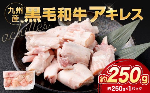 九州産 黒毛和牛 アキレス 約250g（約250g×1パック）肉 お肉 にく ニク 冷凍 福岡県 北九州市