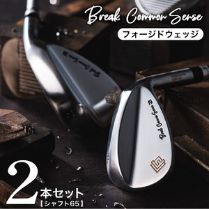 Fujimoto_BCS Wedge(2set)65　350BE01N.／国産 ゴルフクラブ ウェッジ  フォージド 軟鉄鍛造 ゴルフ用品