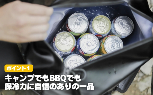 ANOBAブリザードソフトクーラー 25L コヨーテ (AN040) BBQ アウトドア　キャンプ 防水｜こだわりの逸品 地域特産品 ギフト 自分用 人気 おすすめ ソフトクーラー クーラー持ち運び 