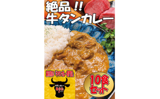＜板橋のいっぴん＞　あらたの　牛タンカレー　10食セット　災害備蓄や非常食保存食に　無添加　板橋区【1553239】