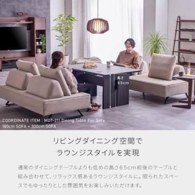 ふるさと納税 大川市 ミゲル ソファ 180cm 3人掛け スモークアイボリー【モーブル】【大川家具】 |  | 02