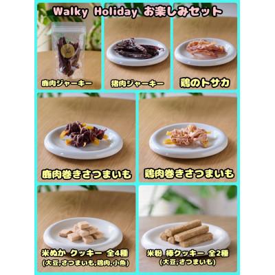 ふるさと納税 富田林市 【ふるさと納税限定セット】【わんちゃん用ペットフード】WalkyHolidayお楽しみセット