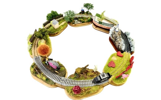 ミニジオラマ制作体験＋鉄道模型コンテスト参加 【6月15日(日) 午前の部】 鉄道 模型 コンテスト 夏休み イベント フィギュア 小物 作品 体験 東京 新宿 0055-006-S06-1