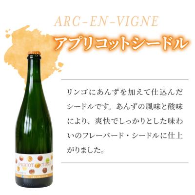 ふるさと納税 東御市 【アルカンヴィーニュ】シードル 3種セット(シードル・ゆずシードル・アプリコットシードル) |  | 01