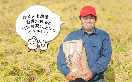 【定期便3回】 かめまる農園の「ひのひかり」10kg×3回