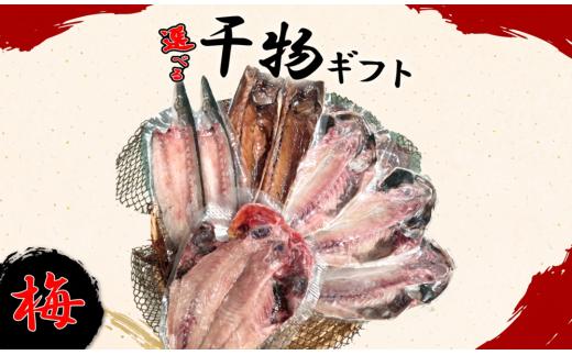 干物 詰め合わせ ギフト 選べる 容量 梅 8枚 アジ 鯵 金目鯛 かます あじ さば 鯖 詰め合わせ セット ひもの 静岡 沼津 静岡県 美味しい