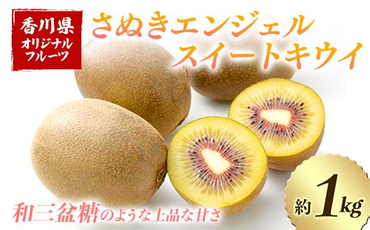 【先行予約】さぬきエンジェルスイートキウイ (約1kg) フルーツ 果物 くだもの キウイ さぬき エンジェルスイートキウイ デザート 食品 名産 オリジナル品種 四国  F5J-668