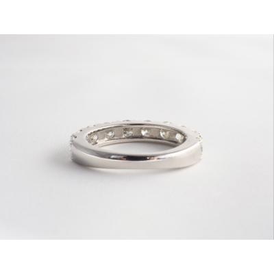 ふるさと納税 甲府市 PT900 2.00ctダイヤモンドハーフエタニティリング9978 |  | 02