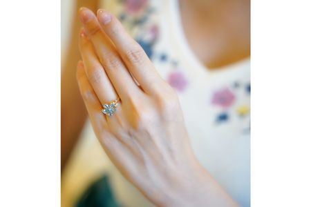 ブルースター blue star K10 トパーズ ダイヤモンド リング レディース ジュエリー アクセサリー 【7号～14号】指輪 ゆびわ りんぐ