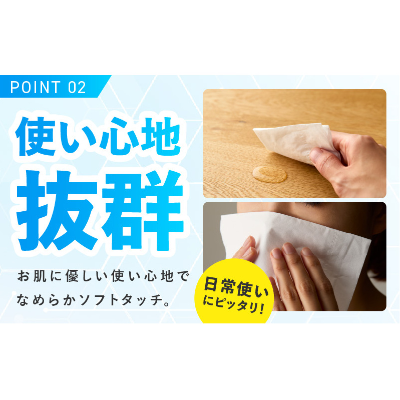 ボックスティッシュ 400枚（200組）×60箱【パルプ100% 日用品 消耗品 eスポーツ応援 泉佐野市オリジナル】 099H3422_イメージ3