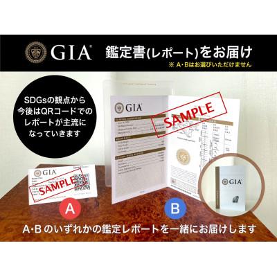 ふるさと納税 南アルプス市 【GIA】鑑定ダイヤ使用Pt900 0.4ctダイヤモンドペンダント Dカラー/VVS1/3Exce |  | 03