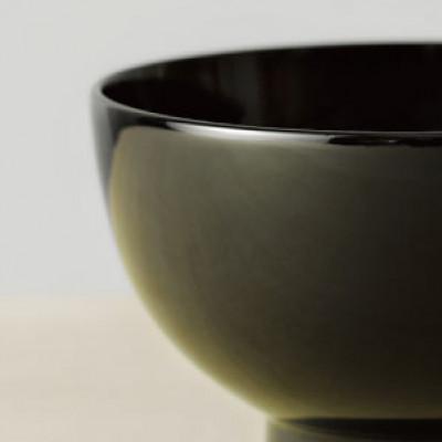 ふるさと納税 鯖江市 越前漆器 漆琳堂の真塗り椀 黒 |  | 01