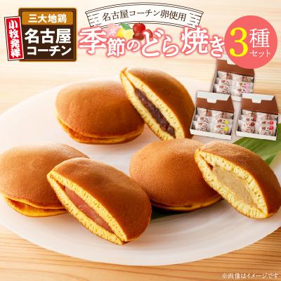 ふるさと納税 小牧市 どら焼き　季節のセット[009B14] | 