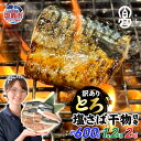 【ふるさと納税】 訳あり 干物 さば とろさば 塩サバ 切身 干し 選べる容量 約 600g/1.2kg/2kg 冷凍 ノルウェー産 ｜ 訳アリ 規格外 不揃い 傷もの 熟成 ひもの 魚 サバ 魚介 海産物 おかず おつまみ 焼き方 レシピ ごはんのお供 晩酌 簡単調理 焼魚 塩竈市 宮城県 間宮商店