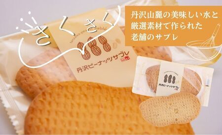 010-54丹沢ピーナッツサブレ（15枚入）