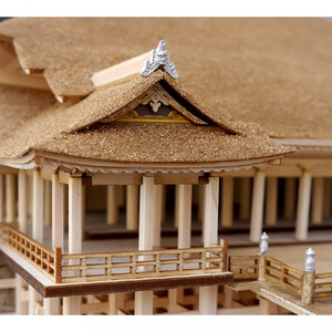 ウッディジョー　1/150 清水寺　木製模型キット