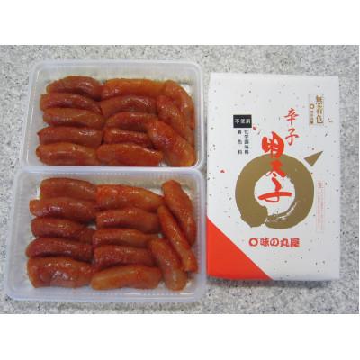 ふるさと納税 大川市 味の丸屋天然だし無着色辛子明太子切子670g×2(大川市) |  | 01