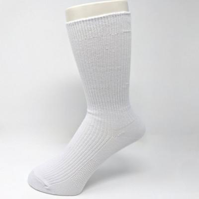 ふるさと納税 半田市 【半田市】22〜24cm　抗菌防臭加工サポーターホワイトソックス　白靴下10足組 |  | 01