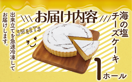 チーズケーキ 海の塩 チーズケーキ 1ホール