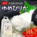 【ふるさと納税】【令和5年産新米】北海道厚沢部産ゆめぴりか10kg※2023年11月新米からお届け ふるさと納税 米 お米 ゆめぴりか 精米 白米 北海道 厚沢部 送料無料 ASG003